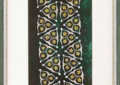 Dhikr, Köln 2020 Gouache und Gold auf Papier Aya Deniz, Tezhip Kunst