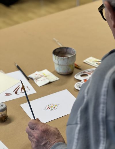 Einblick in den Tezhip Workshop bei Aya Deniz Tezhip Kunst